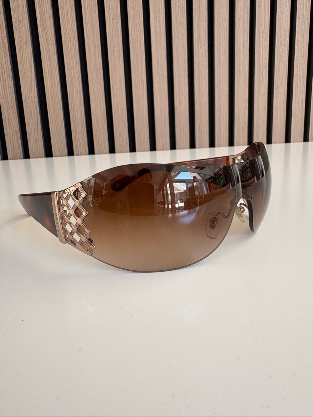 Auth Y2K VERSACE Sunglasses MOD 4158